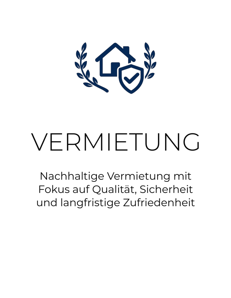 Symbol für sichere Immobilienvermietung in Leonberg
